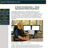 Tablet Screenshot of patent-illustrators.com